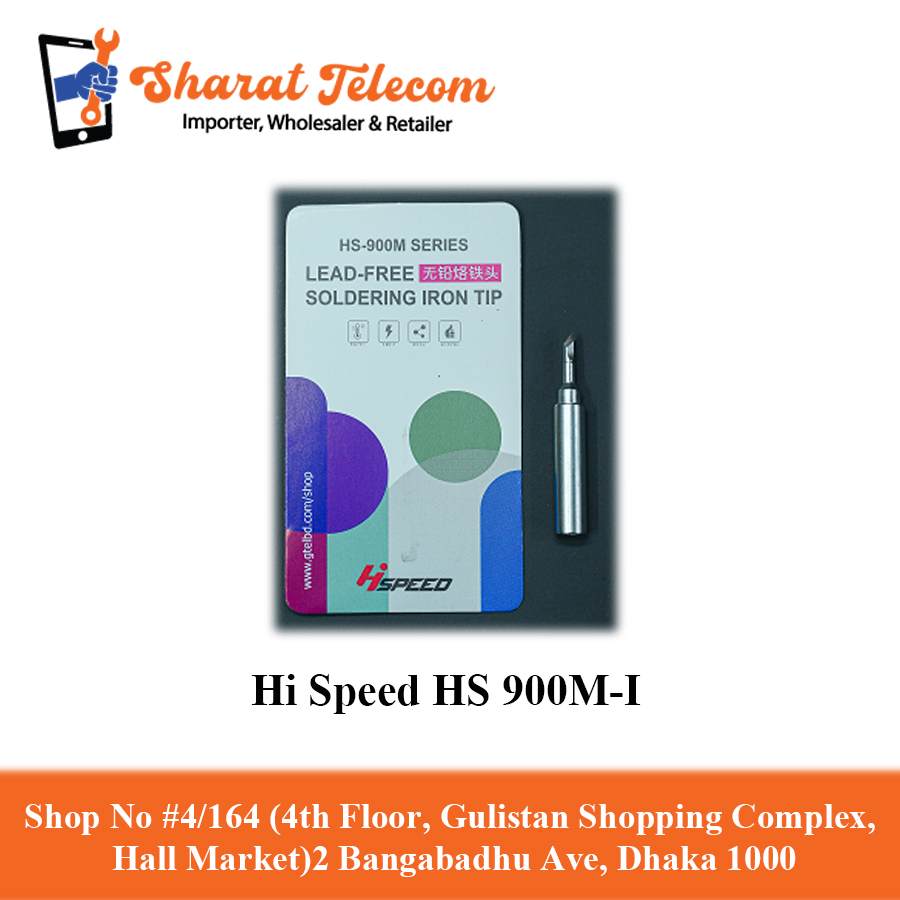 Hi Speed HS 900M-I Replacement Tips Iron Bit Welding  Soldering Stations