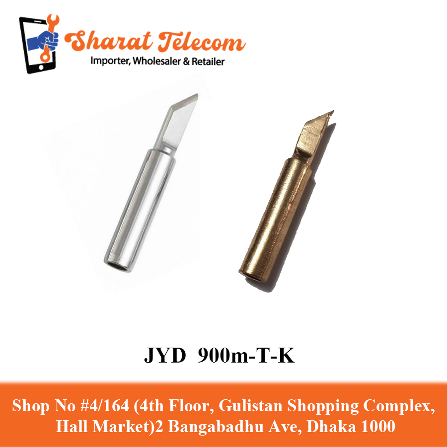 JYD  900m-T-K COPPER Brass Soldering Professional Bits Solder Iron Tip