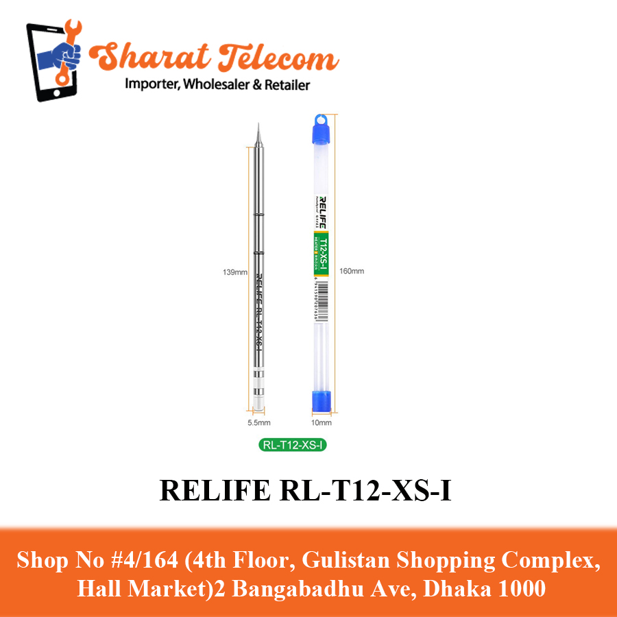 RELIFE RL-T12-XS-I Long-Lasting Soldering Iron Tips – J, SK, K Variants