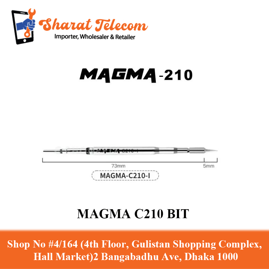 MAGMA C210 BIT Compatible JBC Sugon Soldering Iron Bit Station
