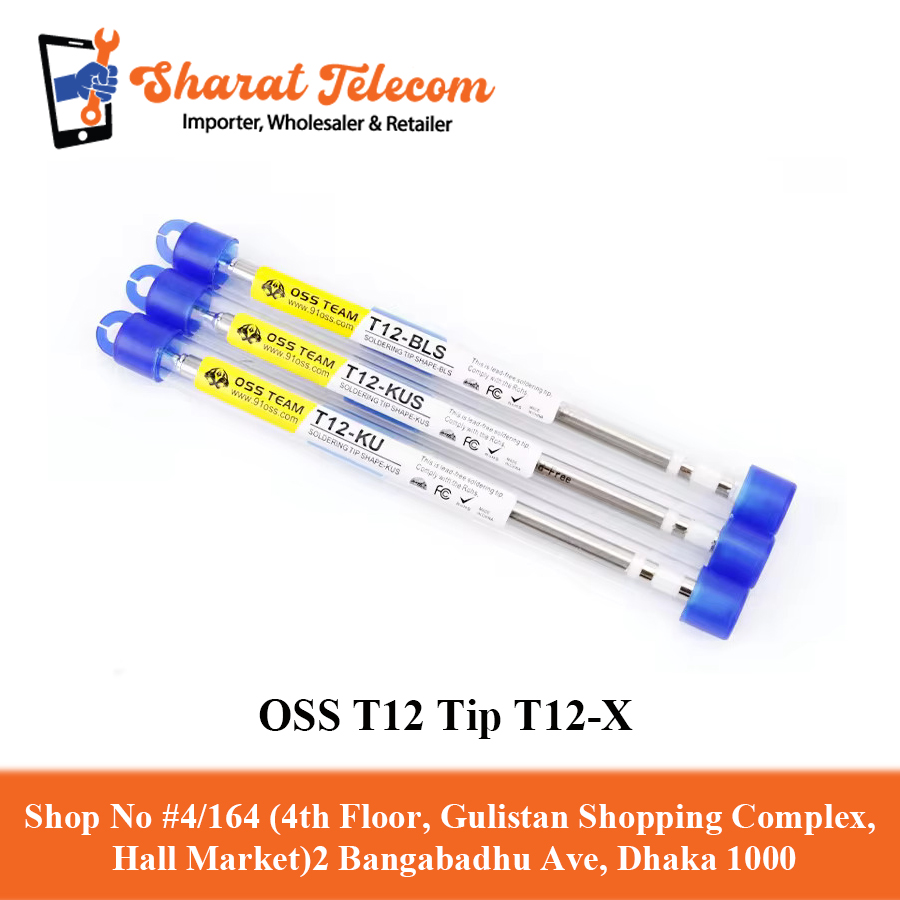 OSS T12 Tip T12-X Soldering Packing Iron Bit High Quality Quicko Tips