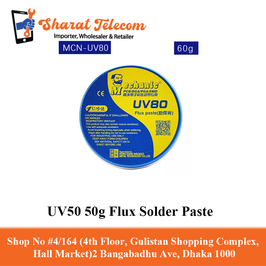 UV50 50g Flux Solder Paste Soldering Welding Lead-Free