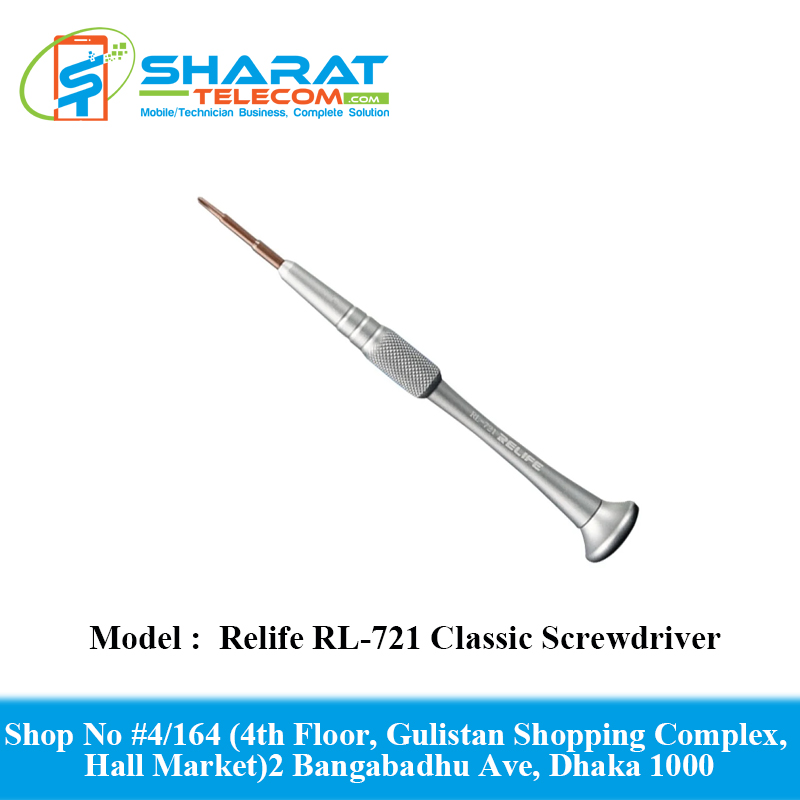 Relife RL-721 Classic Small Waist Design Handle Precision Screwdriver for Mobile Phone Repair