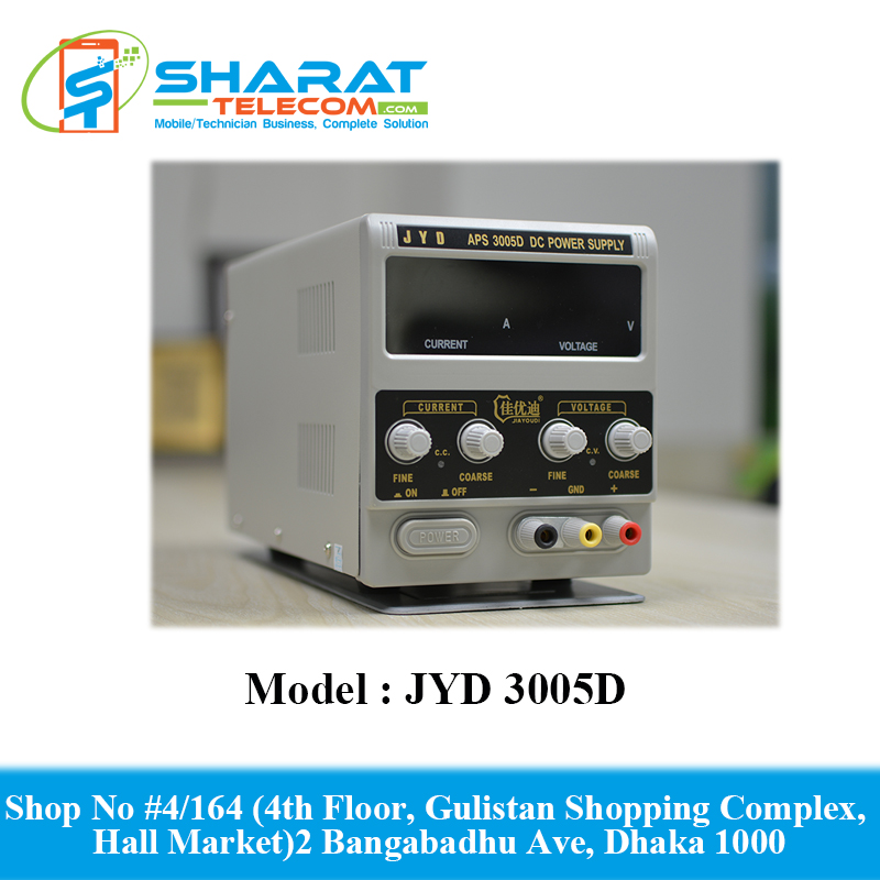 JYD 3005D DC Power supply Digit (30V / 5A) With Short Killer