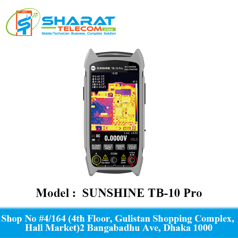 SUNSHINE TB-10 Pro otherboard Testing Electronic multimeter Handheld Thermal