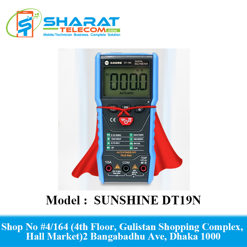 Sunshine DT19N High Quality Digitial Multimeter Profession for Mobile Repair