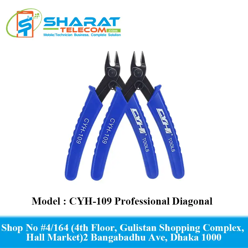 CYH-109 Professional Handling Diagonal Cutting Pliers Electronic Cutter Pliers 5 Inch Wire Cutting Pliers Tools