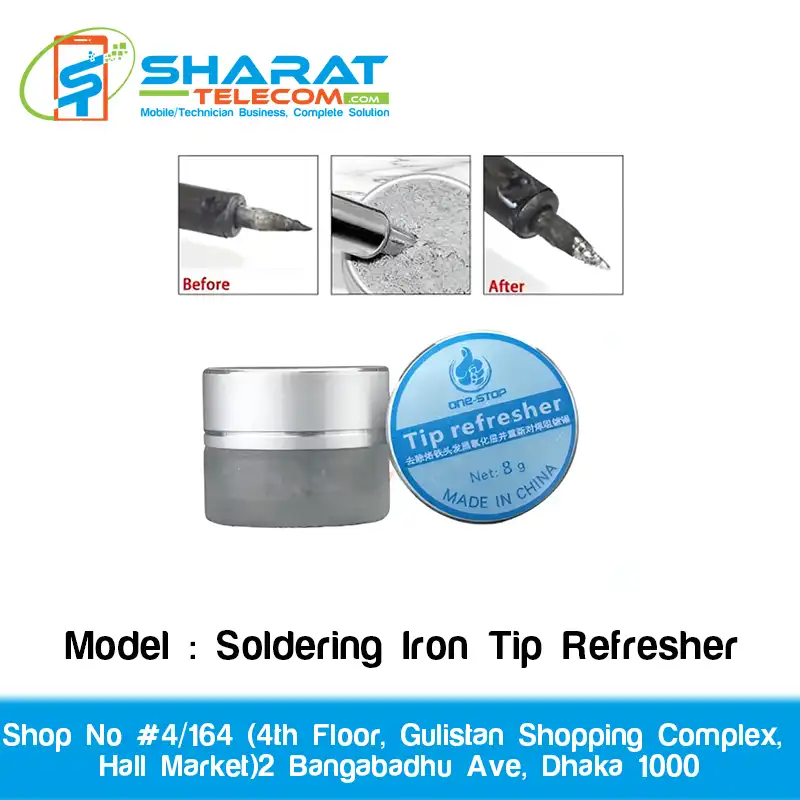 Soldering Iron Tip Refresher – Non-Stick Tin Paste for Oxidized Tips & Repair Tools