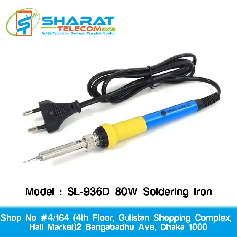SL-936D 80W Portable Adjustable Soldering Iron – Electric Welding & Repair Tool