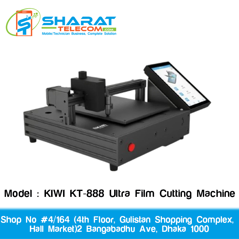 Professional KIWI KT-888 Ultra Mobile Film Cutter | Automatic Precision Screen Protector Cutting Machine